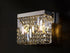 Zula Rectangular 2 Light Small Wall Lamp